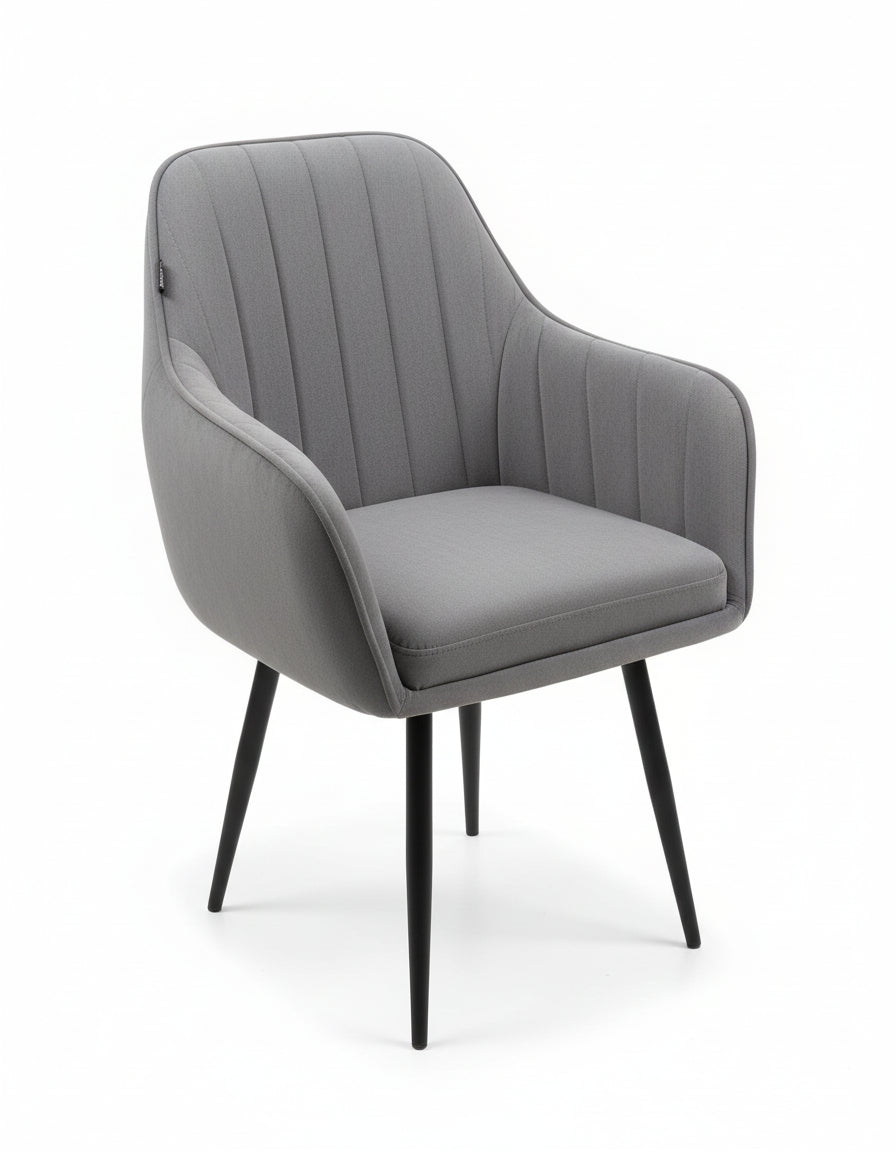 403 Restaurant Chair Cafe Chair Best Quality and Finish Grey