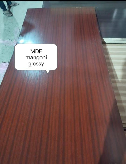 MDF Option Board Color Mahogony Glossy