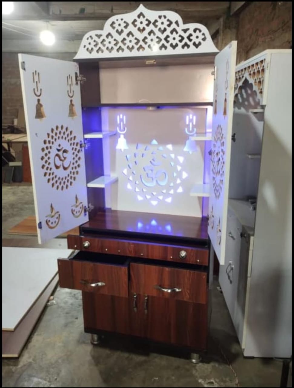 Bowzar MDF Mandir