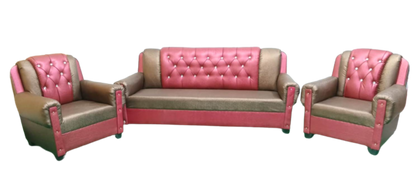 Bowzar Wooden Sofa 5 Seater Copper and Golden Ritu Model