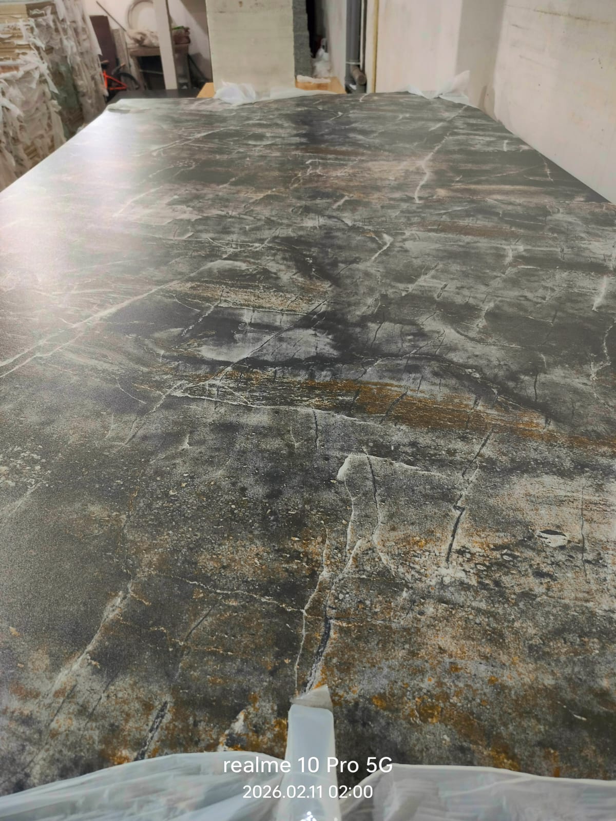 Particle Board Color Dark Marble