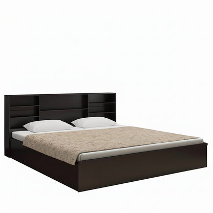 Bowzar Enginerring Wood Bed King Box Bed Size With Head Box Board King Box Bed