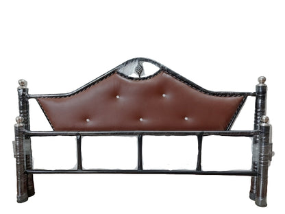 Bowzar Dhanush Model Queen Bed 5X6.5 Feet Metal Bed