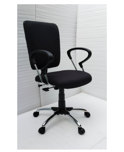 A26 FG Comp Chair Chrome Base Premium Look and Finish Computer Chair