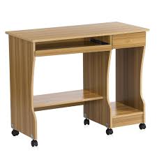 Engineer Wood Computer Table Beige