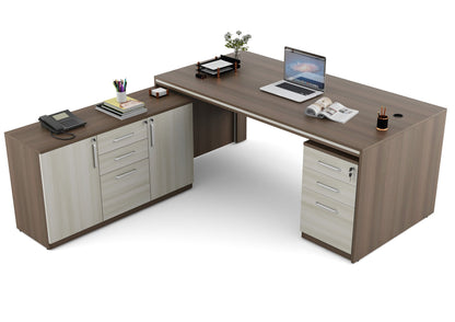 L Shape Director Table