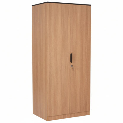 Bowzar MDF 2 Door Almirah 2 Door Wardrobe with Drawer