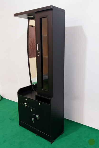 Bowzar D Dressing Wooden Dressing Table Black