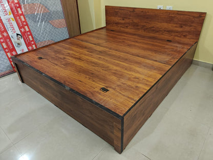 Bowzar King Box Bed 6x6.5 Feet 72X78 Inch Board King Box Bed