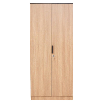 Bowzar MDF 2 Door Almirah 2 Door Wardrobe with Drawer