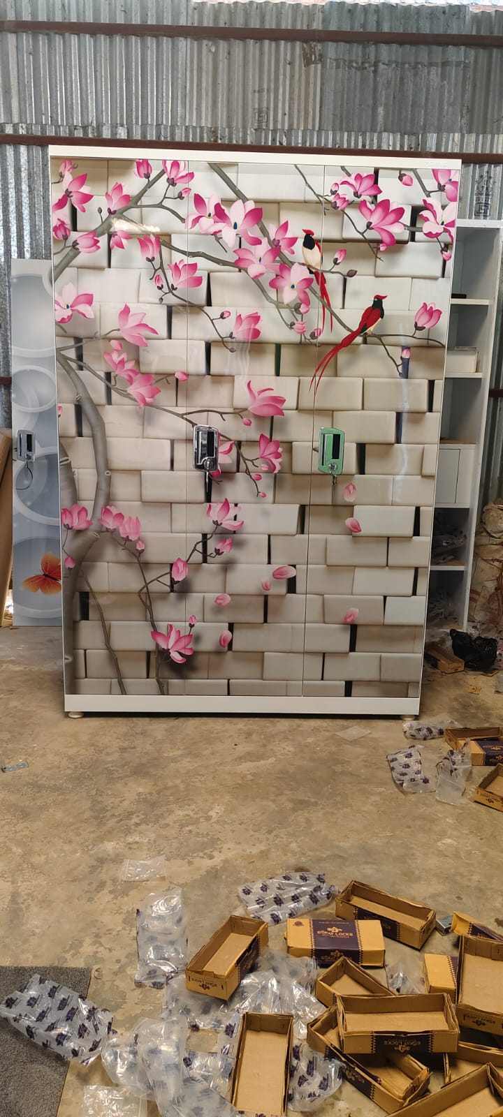 SQ Printed Almirah Wardrobe Printed Wardrobe