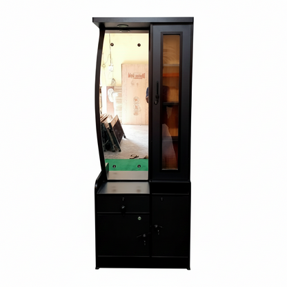 Bowzar D Dressing Wooden Dressing Table Black