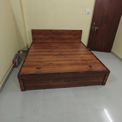 Bowzar King Box Bed 6x6.5 Feet 72X78 Inch Board King Box Bed