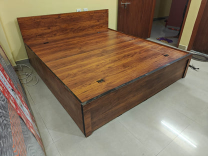Bowzar King Box Bed 6x6.5 Feet 72X78 Inch Board King Box Bed