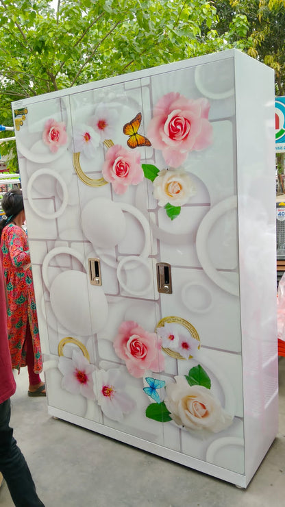 SQ Printed Almirah Wardrobe Printed Wardrobe