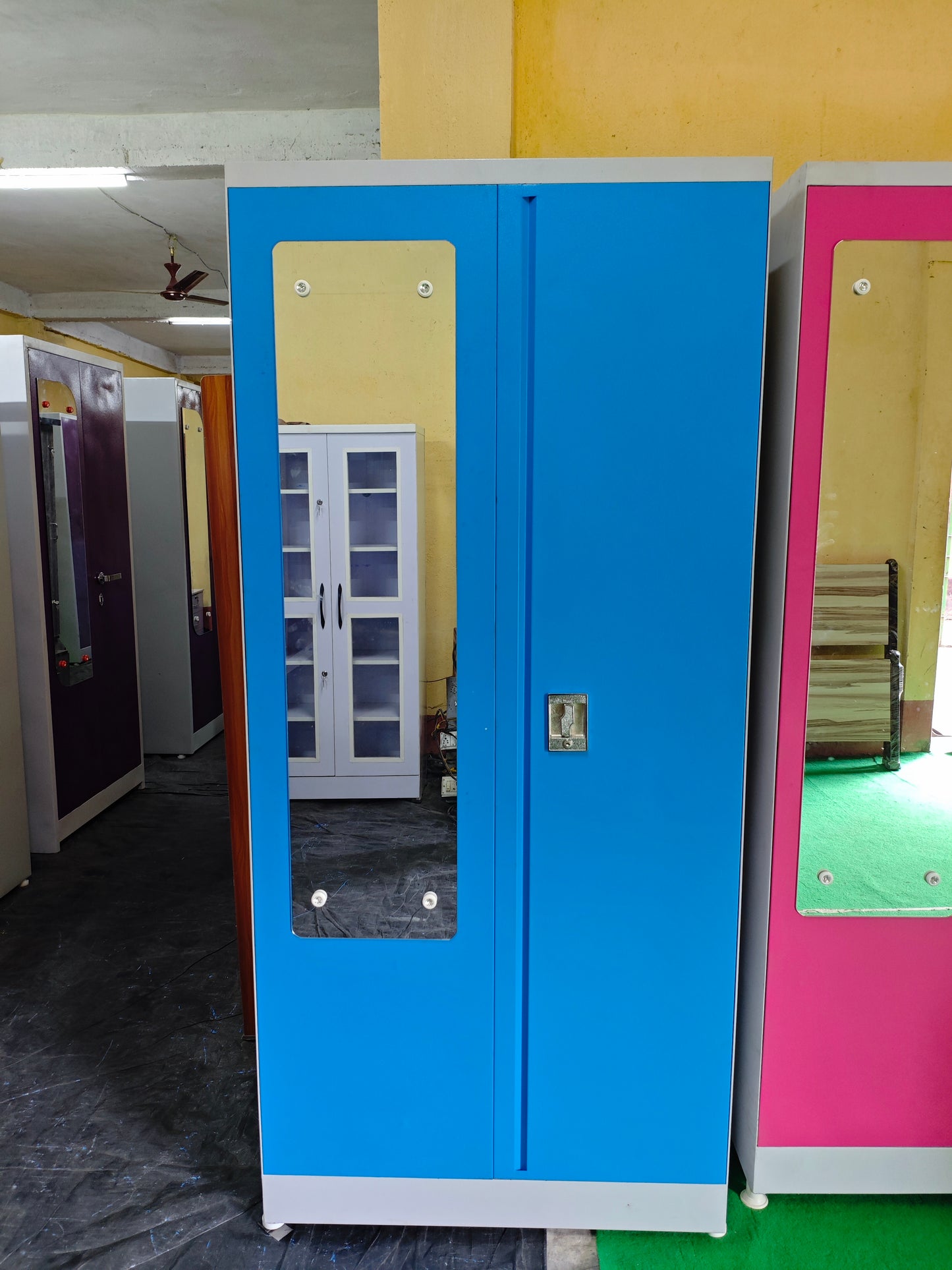 Bowzar 2 Door Steel Almirah Onoma Style  2 Door Almirah