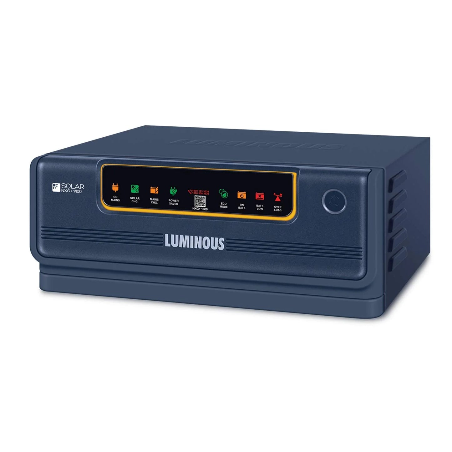 Luminous NXG+ 1400 Inverter (1) with LPTT12150H Battery (1) and Solar Panel 165W (2)