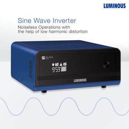 Luminous Zelio+ 1700 Inverter Pure Sine Wave Home UPS 1500VA 24 Volt