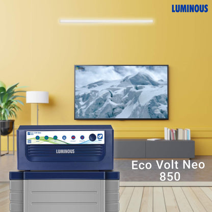 Luminous Eco Volt Neo 850 Sine Wave Inverter 700VA 2 Years Warranty