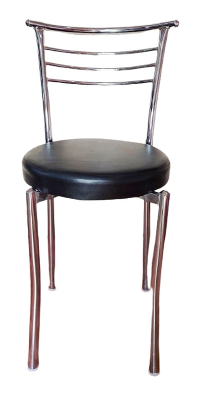 Bowzar Stainless Steel Chair 3 Wire with Cushion for Dining Restaurant