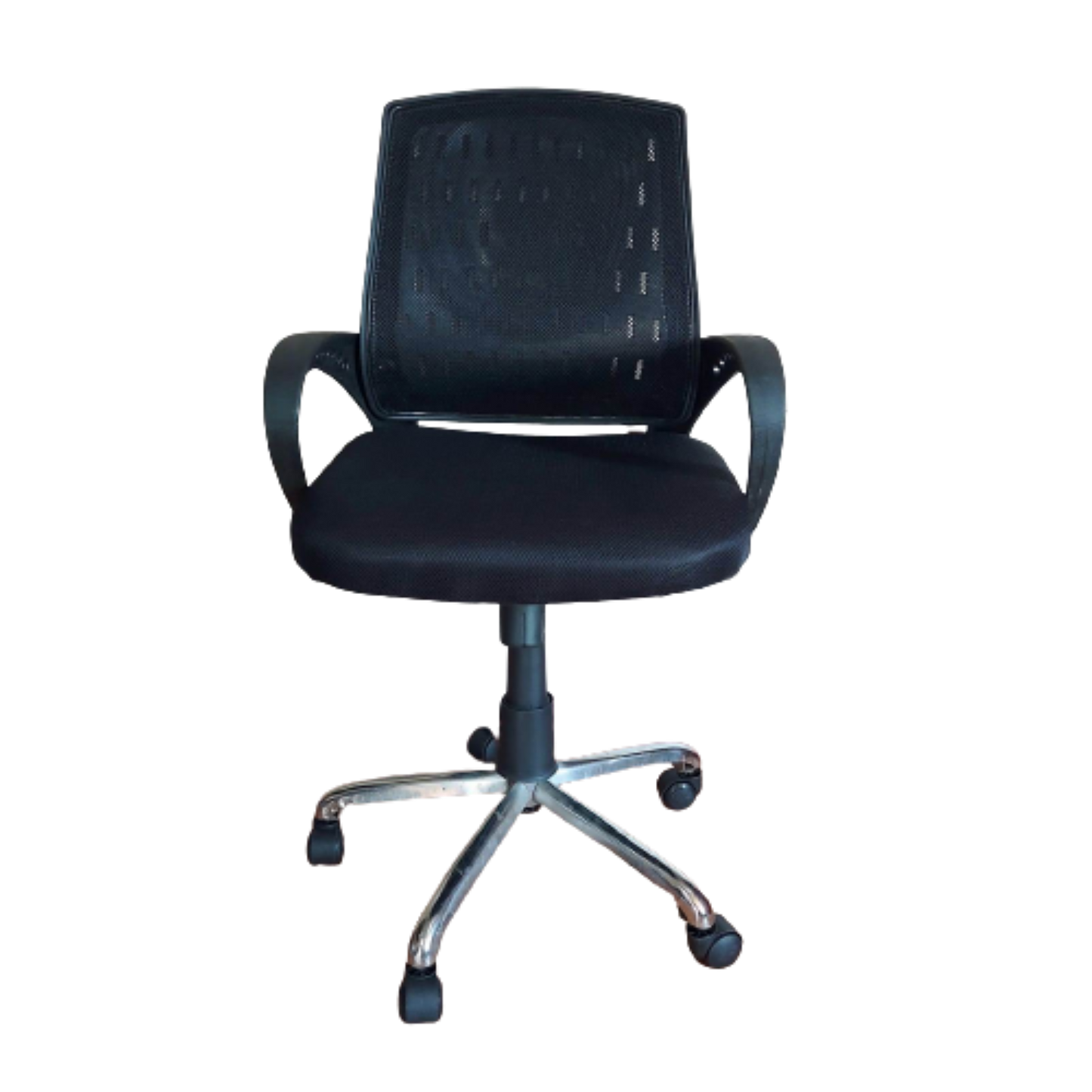 Bowzar Office Chair Wheel Chair Mesh Net Back With Steel Base
