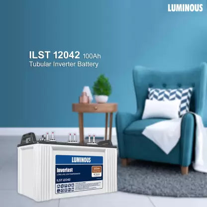 Luminous Inverlast 100Ah ILST12042 Tubular Battery