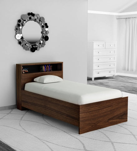 Bowzar Furnitures Single Engineered Wood Divan Bed With Storage Diwan Bed